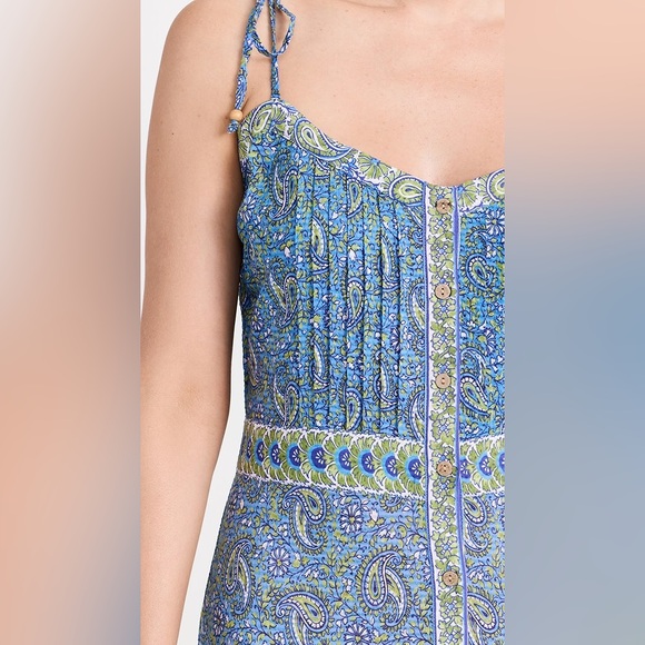 NWT $498 Veronica Beard Windansea Electric Blue Multi Dress - Picture 9 of 10